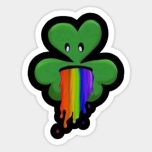 St Patrick’s Day Rainbow Sticker
